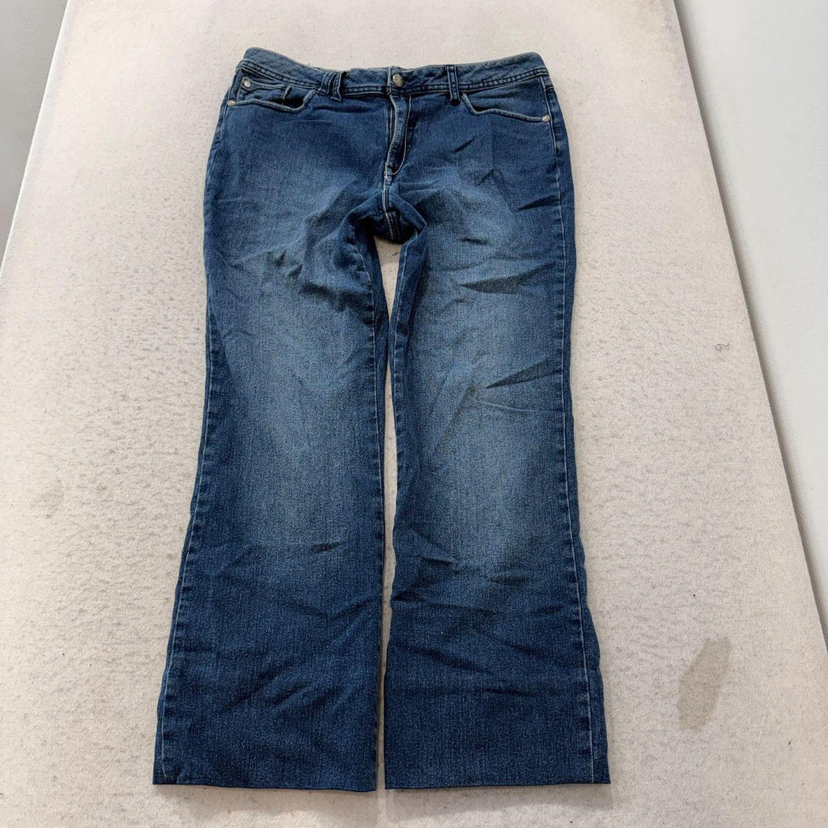 Vintage Y2K 2000's Women's Style&Co. Faded Bootcut Jeans