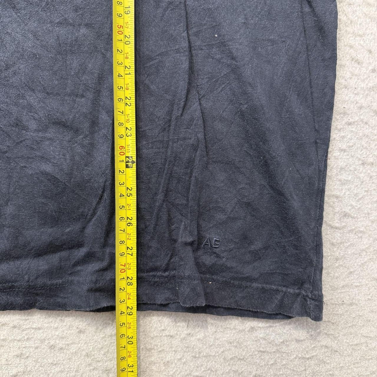 Vintage Y2K 2000's American Eagle Faded Navy Graphic Tee