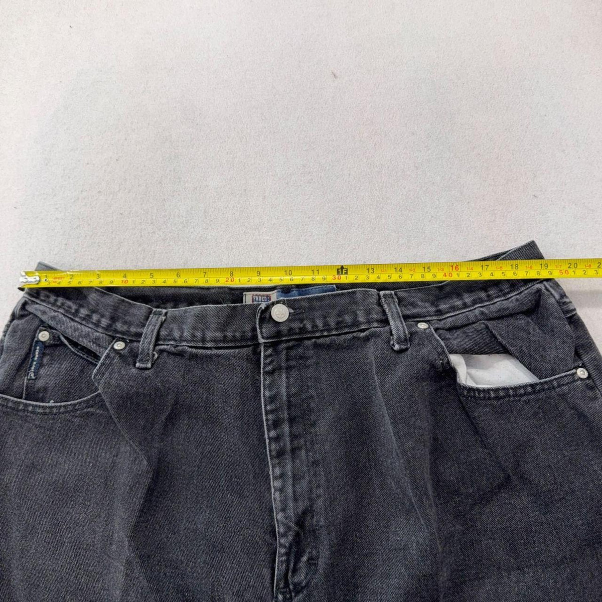 Vintage 90s Women's Faded Glory Faded Baggy Jeans