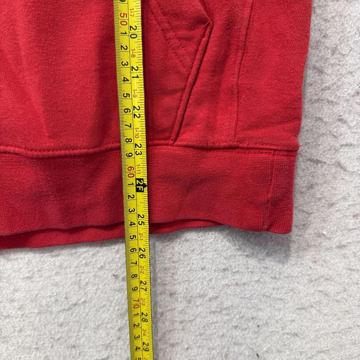 Vintage Y2K 2000's Nike Red Oversized Scotland Rugby Hoodie