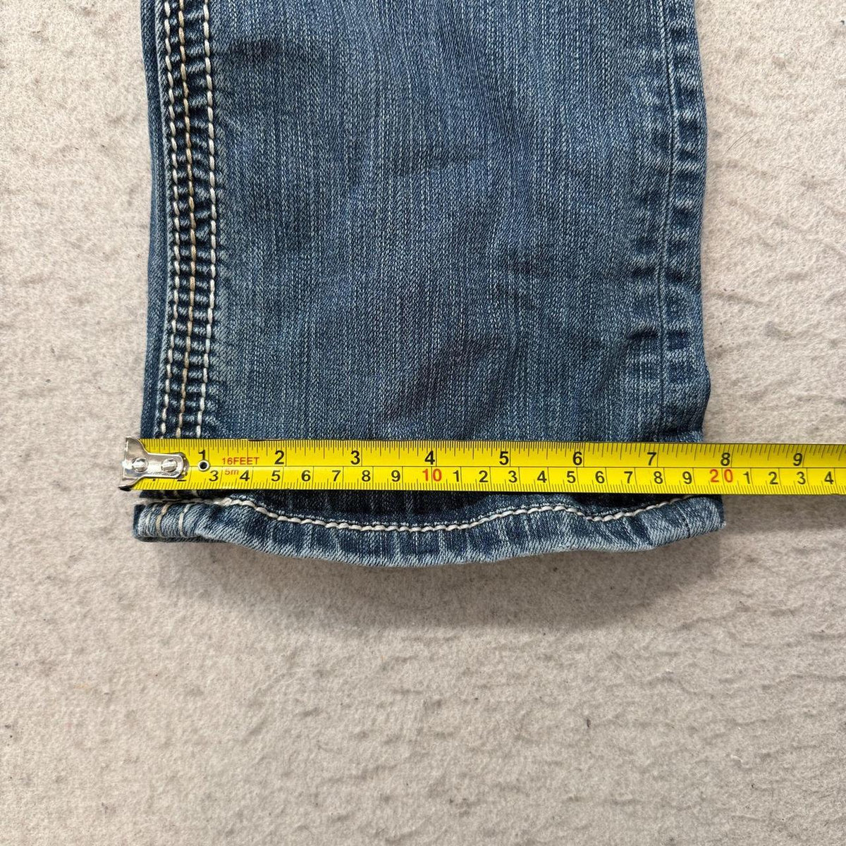 Vintage Y2K 2000's Women's BKE Faded Open Leg Jeans