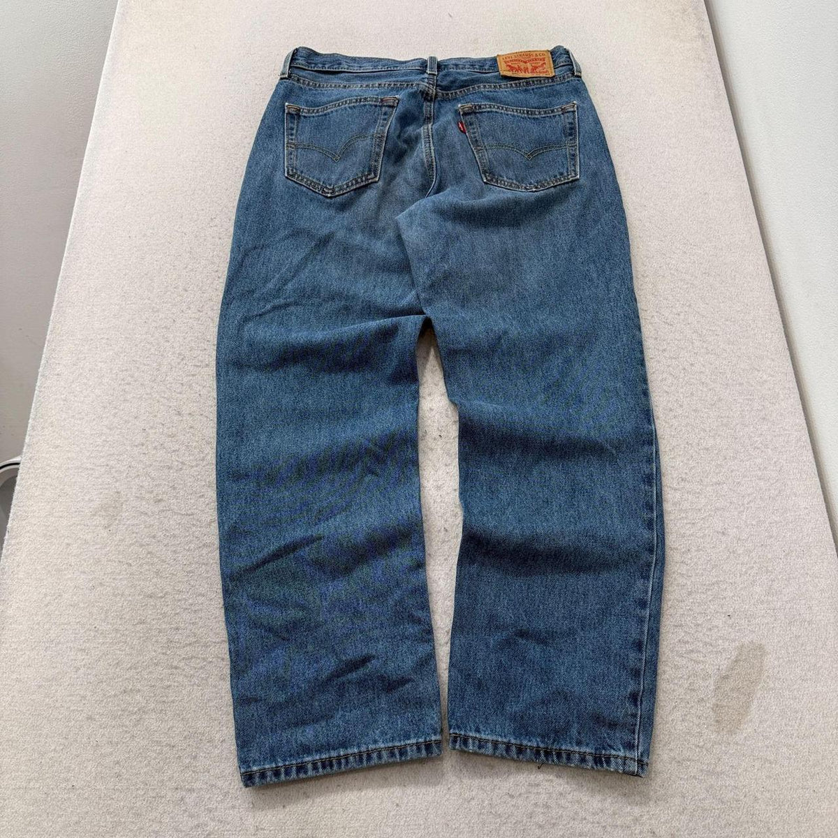 Vintage 90s Faded Open Leg Jeans