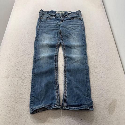 Vintage Y2K 2000's Women's BKE Faded Open Leg Jeans