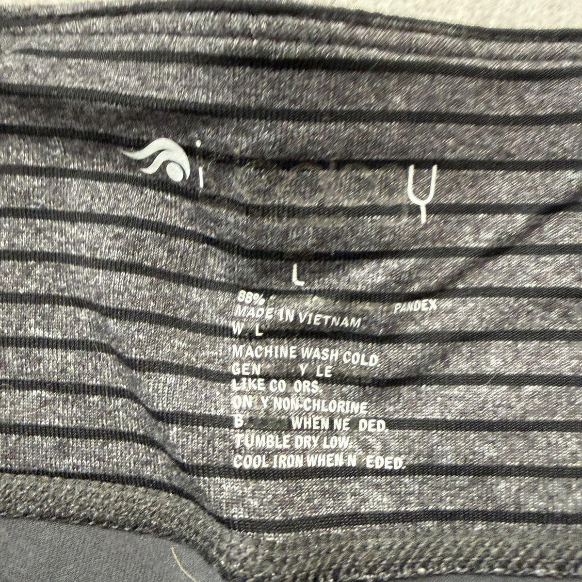 Vintage Y2K 2000's Women's Charcoal Grey Flare Athletic Pants