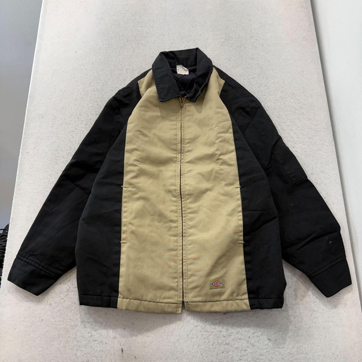 Vintage Y2K 2000's Dickies Khaki Work Color Block Jacket