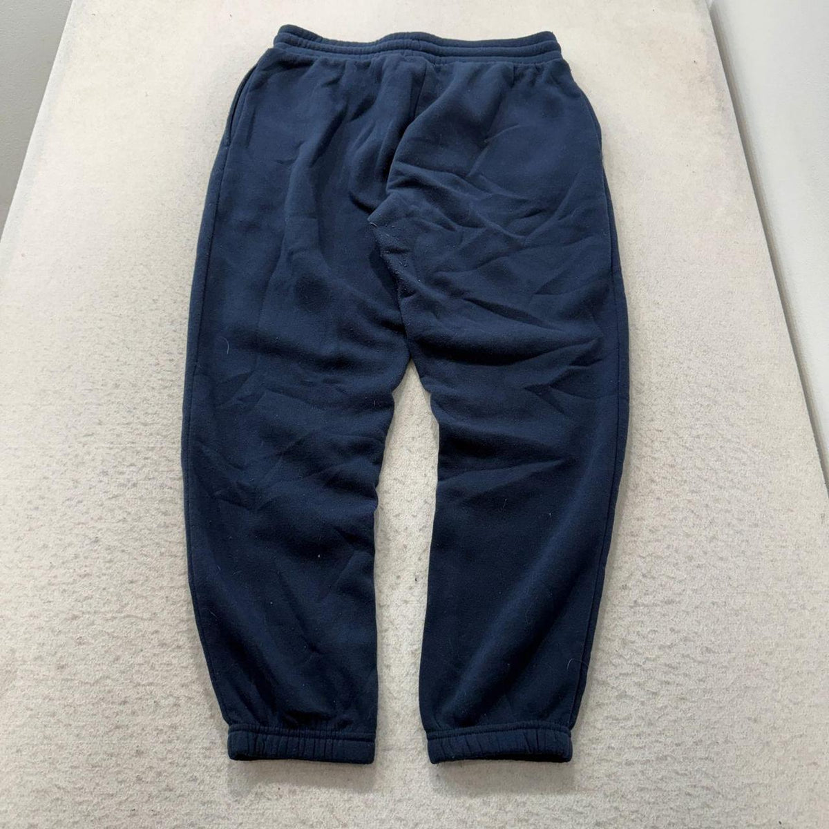 Vintage Y2K 2000's Navy Baggy Paris Graphic Joggers