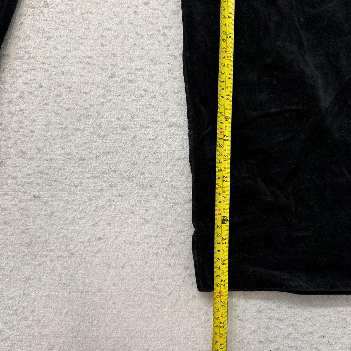 Vintage Y2K 2000's Women's Black Velvet Baggy Pants