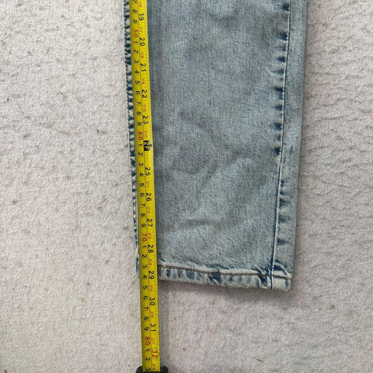Vintage 90s Faded Open Leg Light Wash Denim Jeans