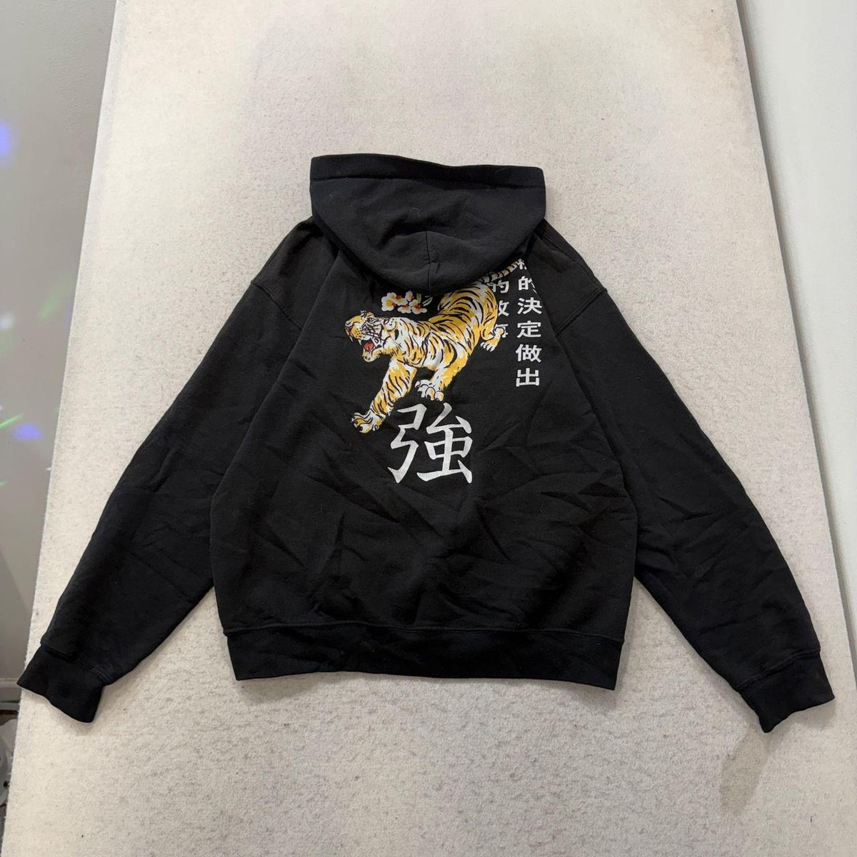 Vintage Y2K 2000's Hellstar Black Oversized Graphic Hoodie