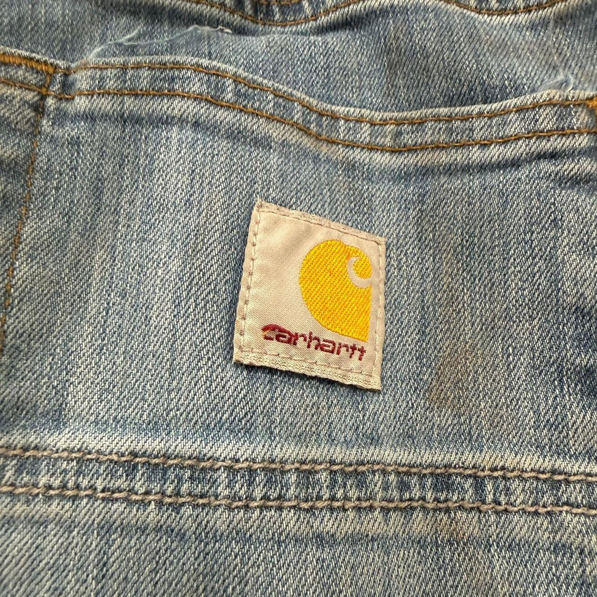 Vintage Y2K 2000's Carhartt Faded Open Leg Jeans