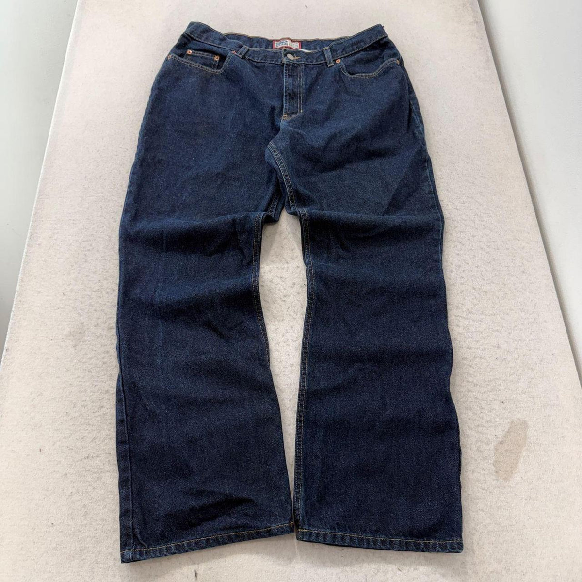Vintage Y2K 2000's Old Navy Dark Wash Open Leg Jeans