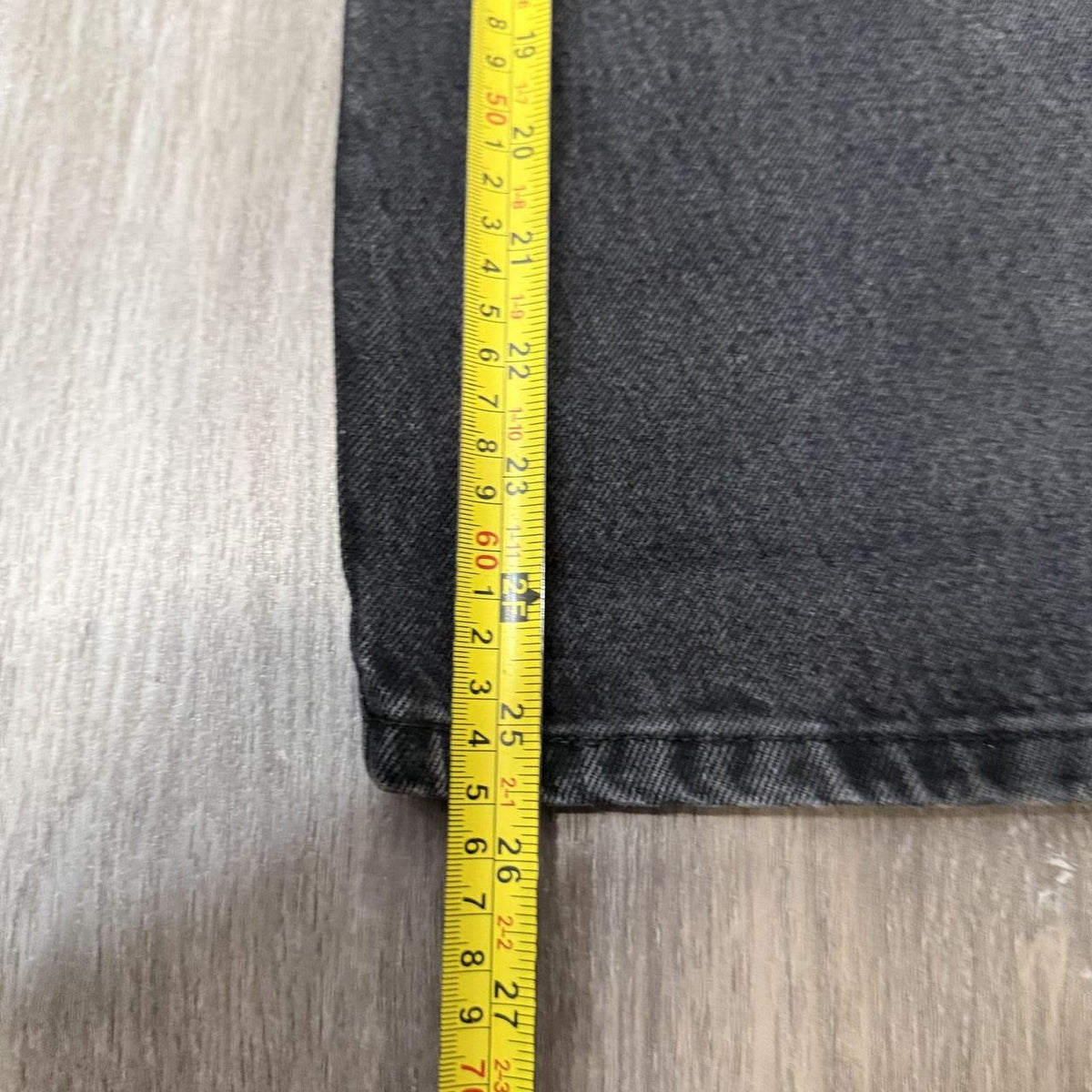 Vintage Y2K 2000's Black Faded Open Leg Jeans