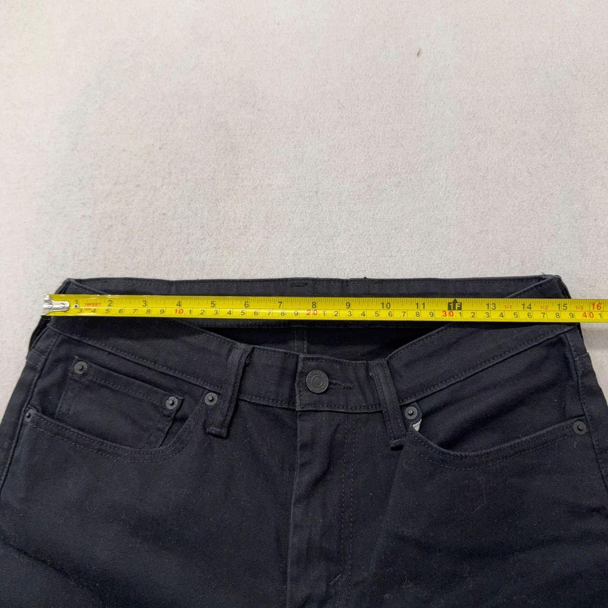 Vintage Y2K 2000's Black Open Leg Dark Wash Jeans