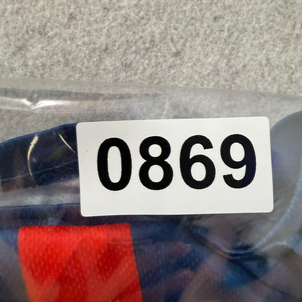 Vintage Y2K 2000's Navy Red Striped Faded Oversized Graphic Tee