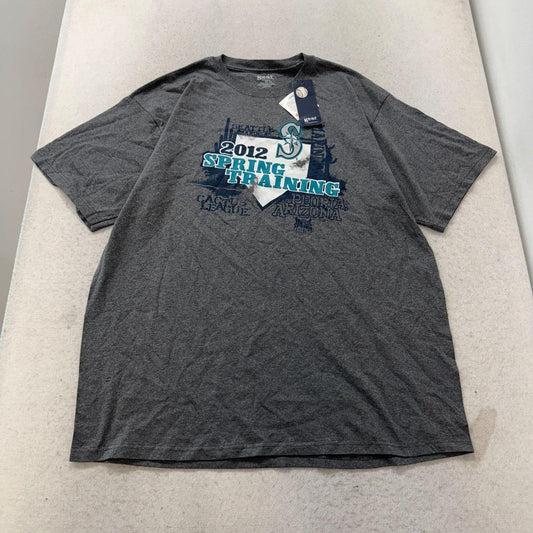 Vintage Y2K 2000's Gear for Sports Grey Graphic Tee Seattle Mariners