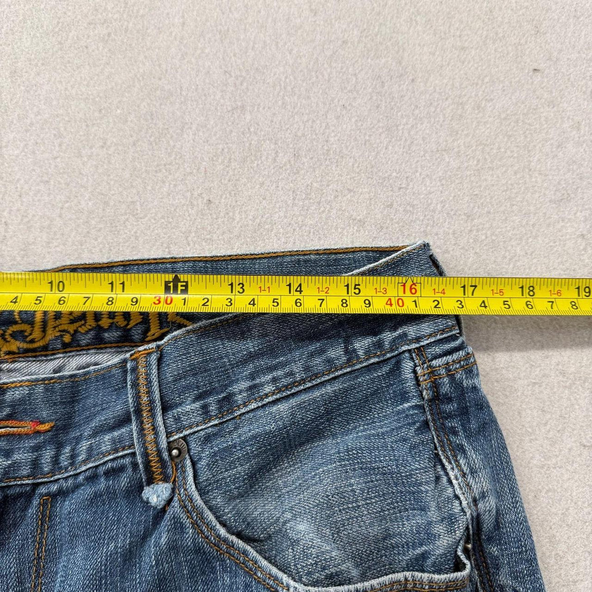 Vintage Y2K 2000's Fubu Faded Baggy Open Leg Jeans