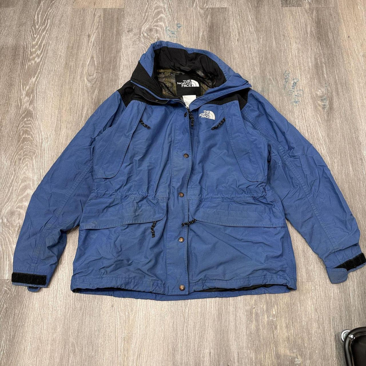 Vintage 90s Women's North Face Periwinkle Blue Boxy Mountain Jacket