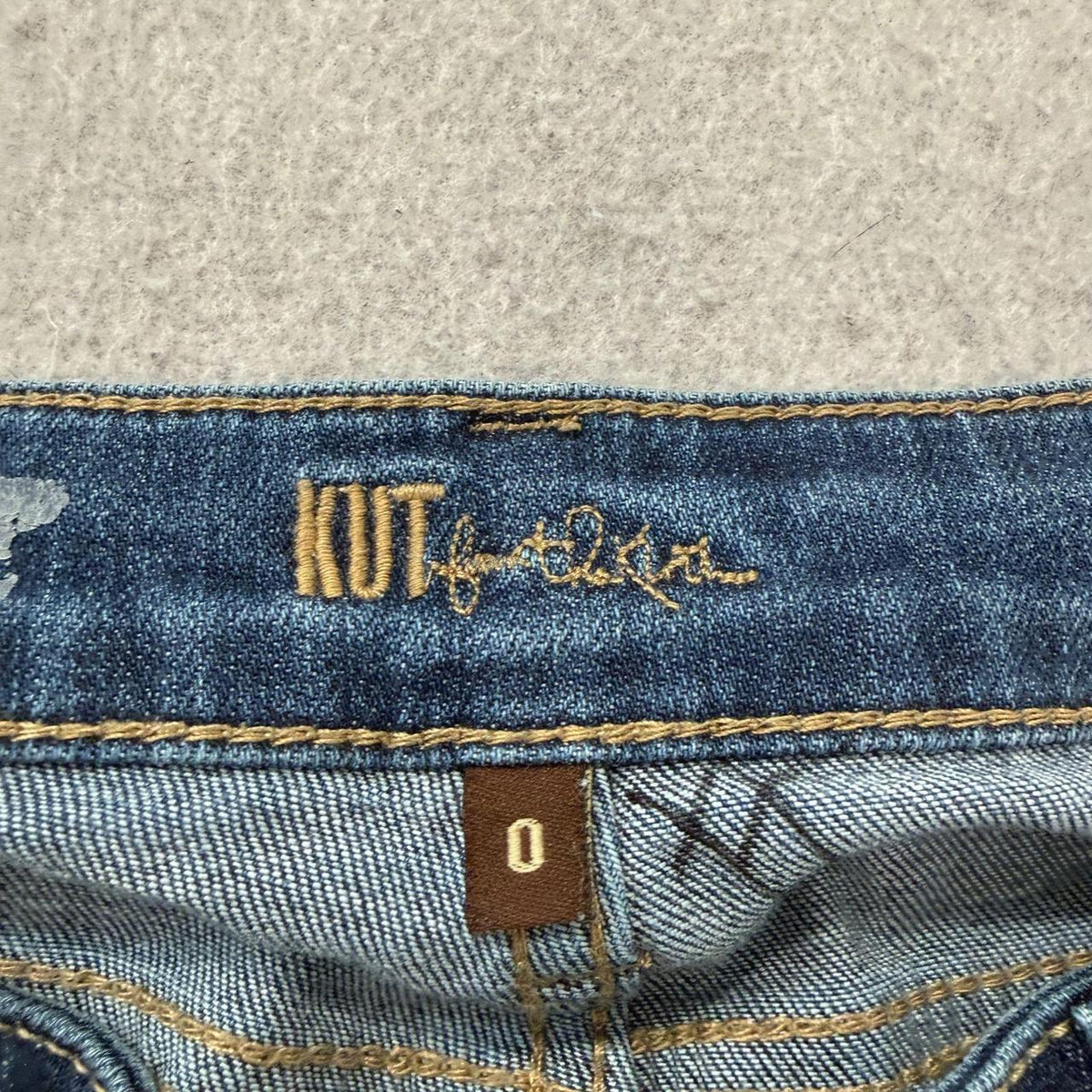 Vintage Y2K 2000's Anthropologie Faded Distressed Jeans
