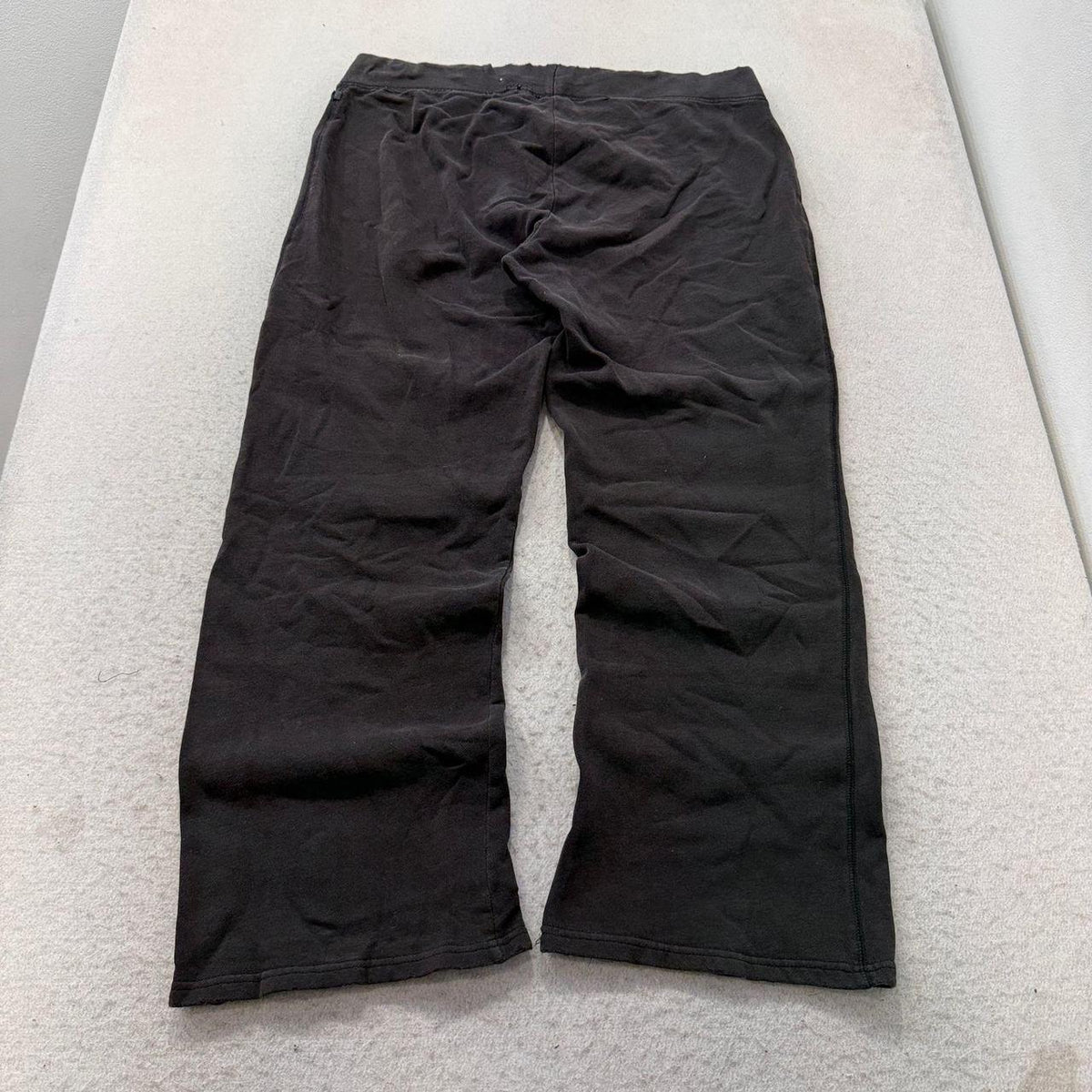 Vintage Y2K 2000's Women's Old Navy Black Faded Baggy Capri Pants