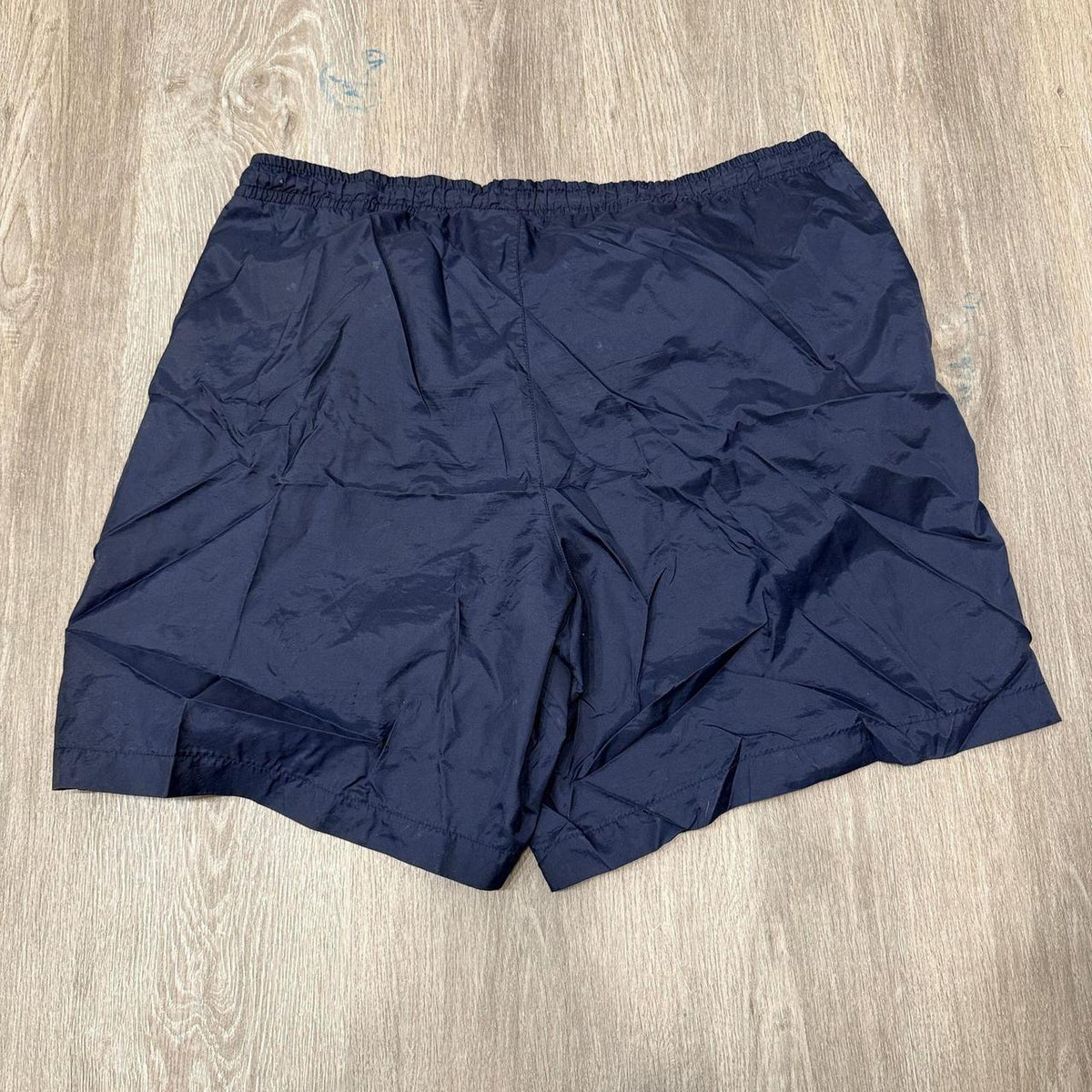 Vintage Y2K 2000's Nike Navy Baggy Nylon Shorts