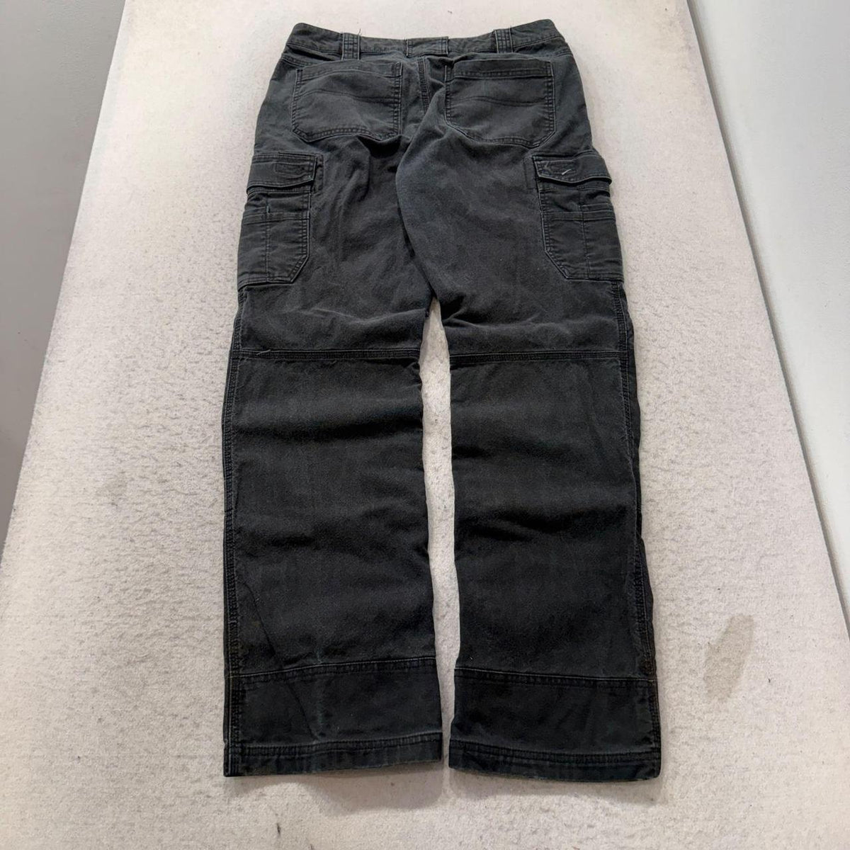 Vintage Y2K 2000's Noble Outfitters Charcoal Grey Baggy Cargo Pants