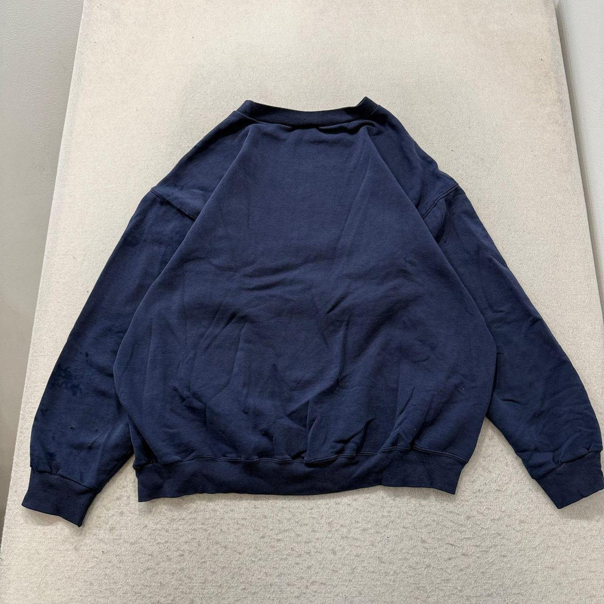 Vintage Y2K 2000's BUUM Navy Boxy Spellout Crewneck Sweatshirt