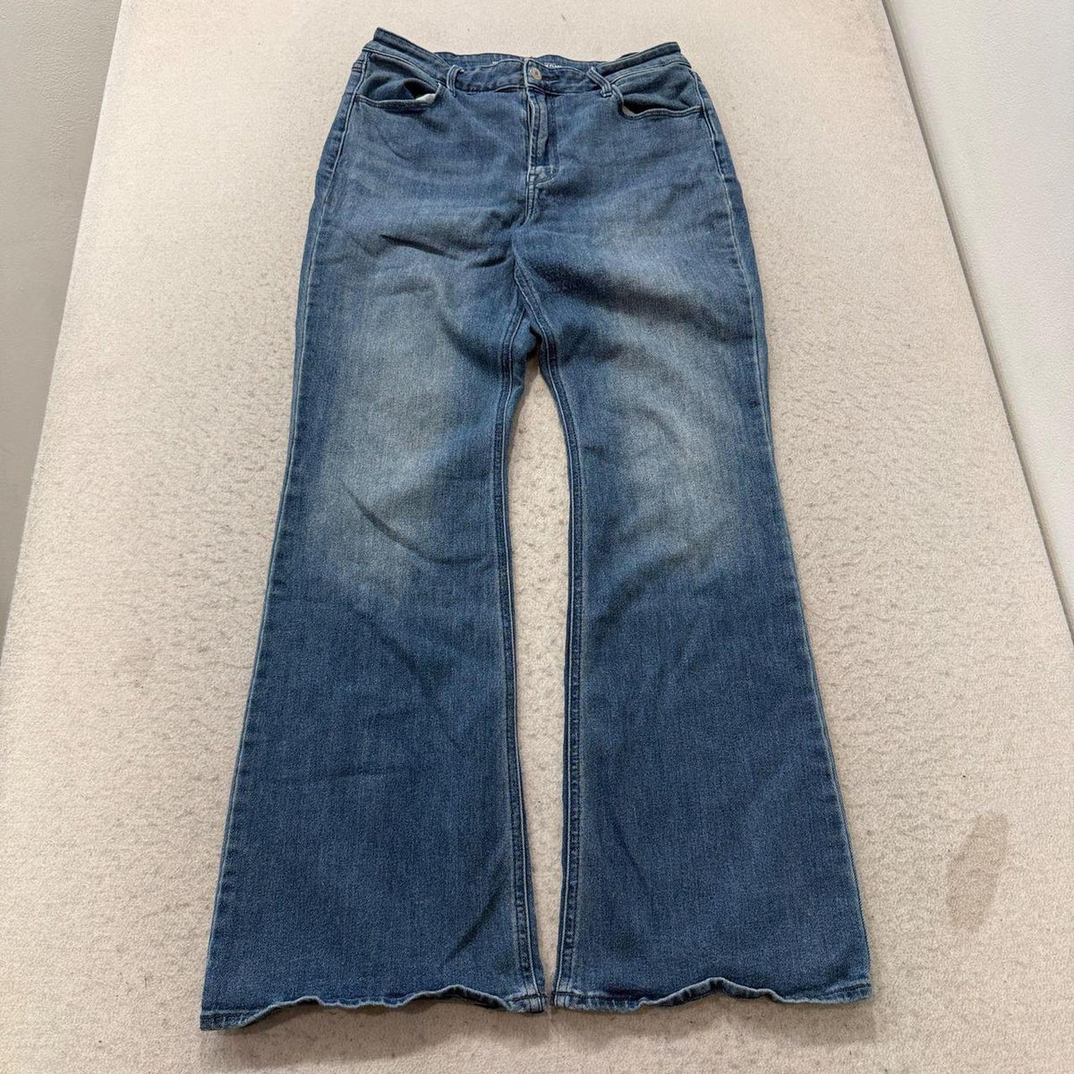 Vintage Y2K 2000's Women's Old Navy Faded Flare Jeans