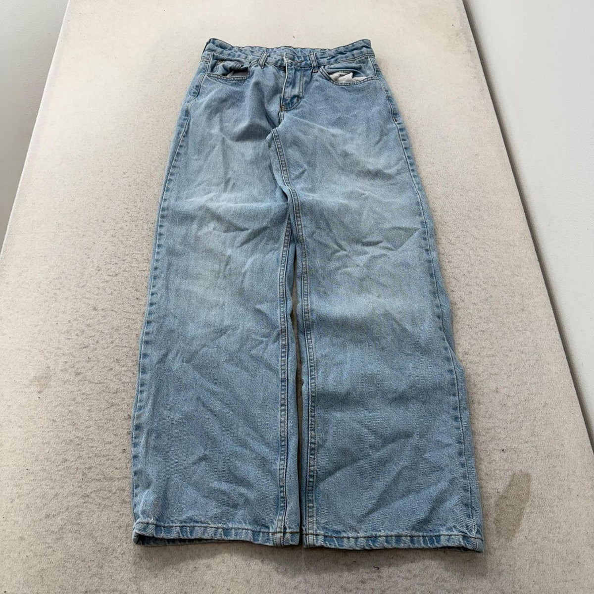 Vintage 90s Faded Open Leg Jeans