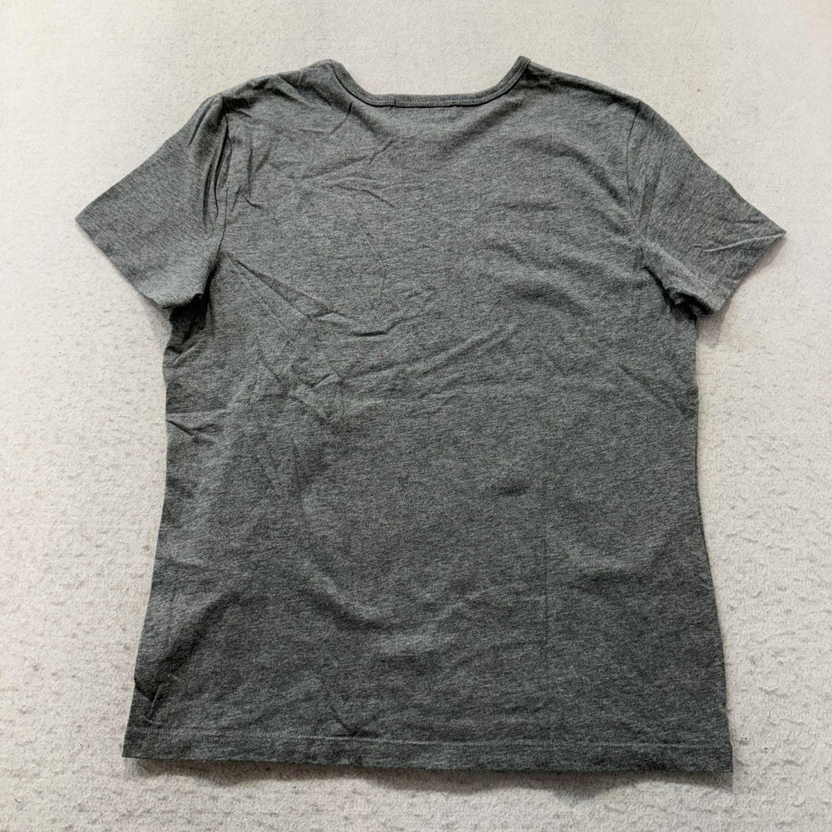 Vintage Y2K 2000's Women's Lauren Active Heather Grey Boxy Tee