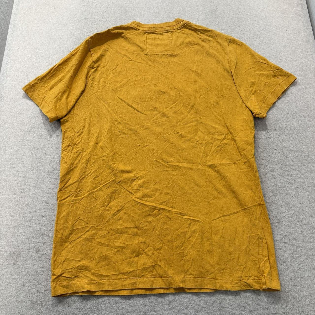 Vintage Y2K 2000's Aeropostale Mustard Yellow Graphic Tee