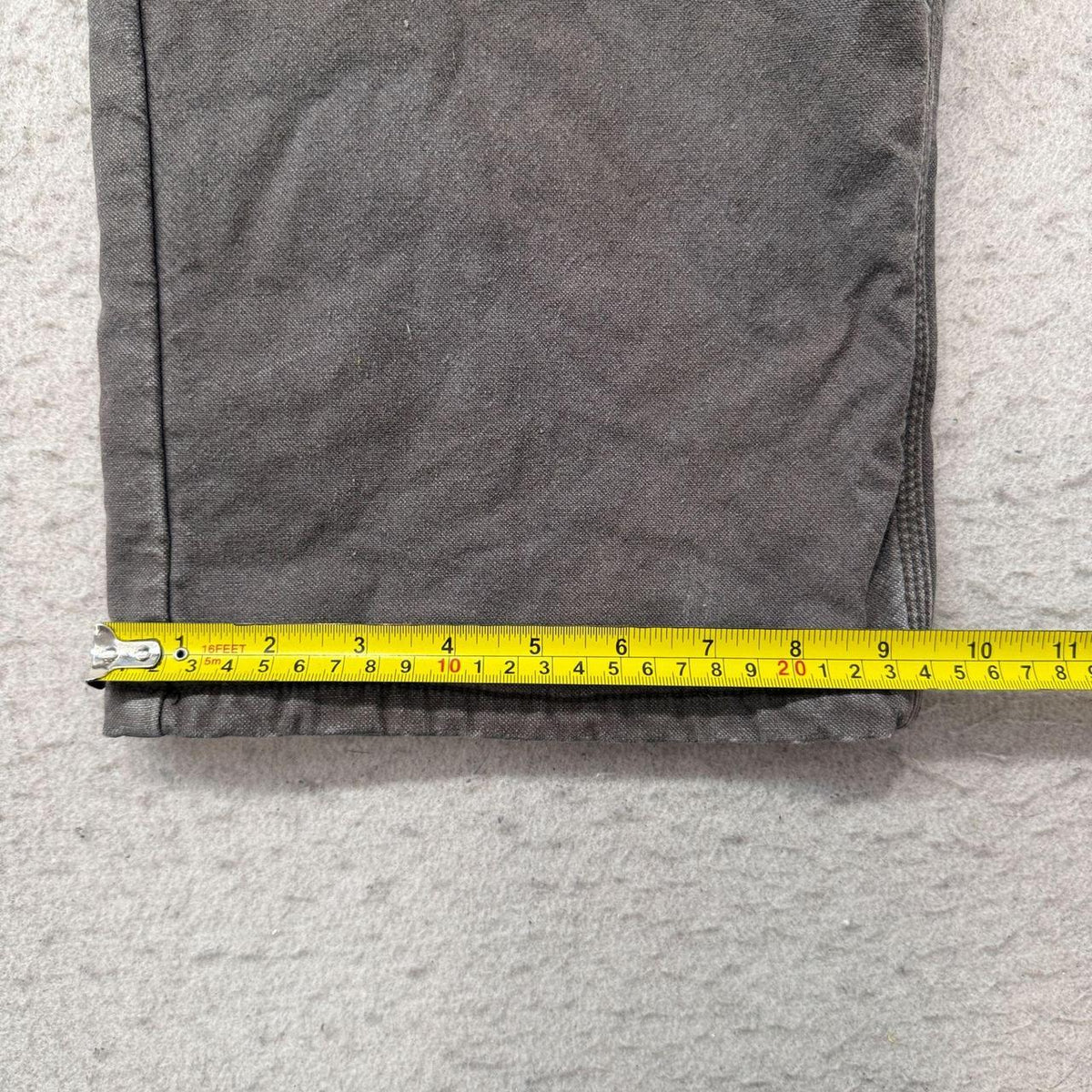 Vintage Y2K 2000's Baggy Charcoal Grey Carpenter Work Pants