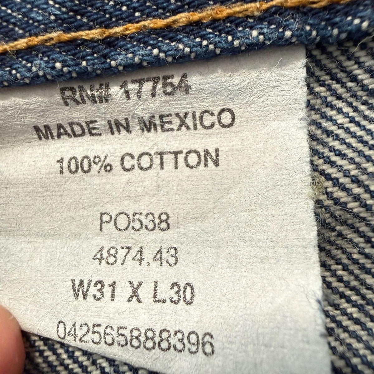 Vintage 90s Faded Open Leg Jeans