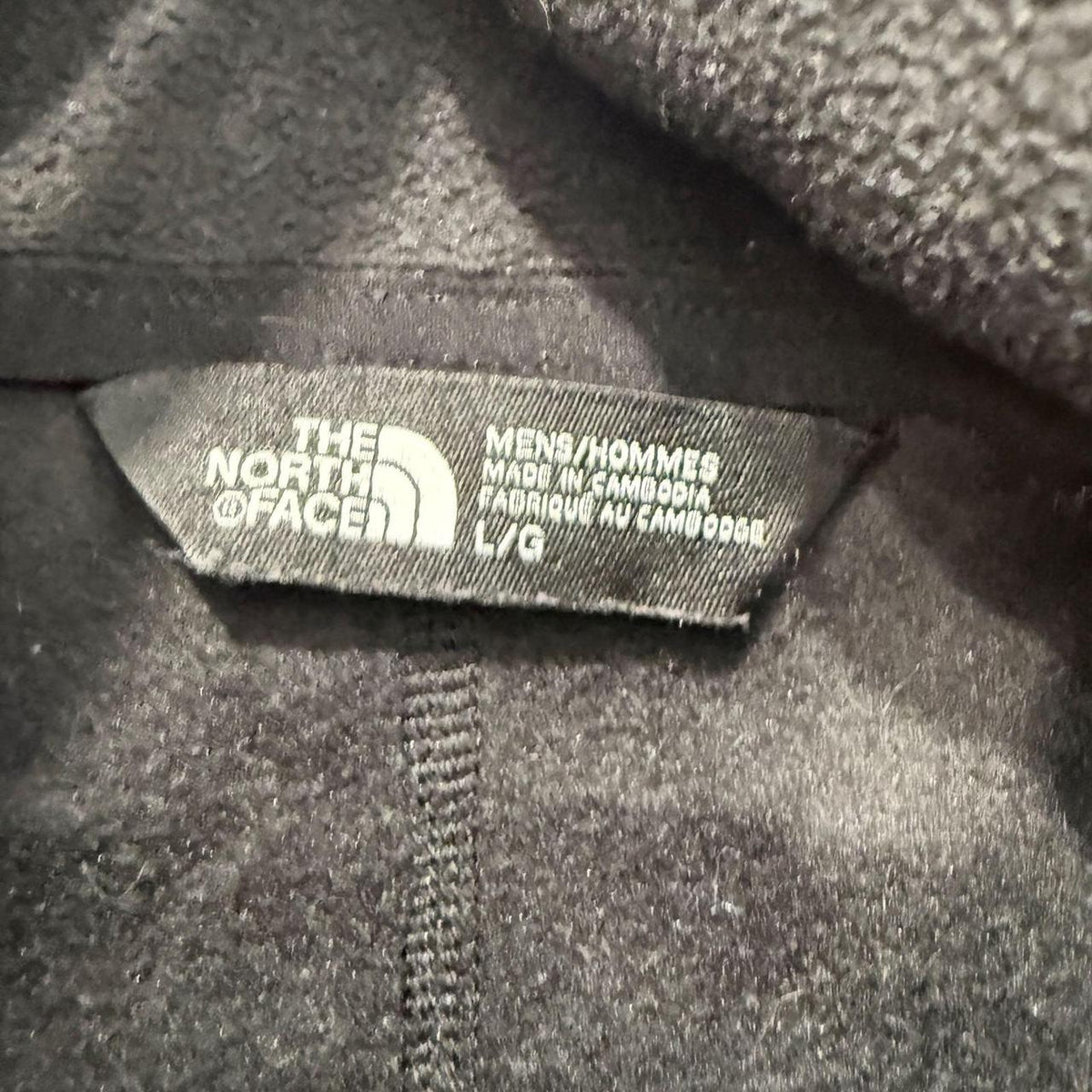 Vintage Y2K 2000's The North Face Black Fleece Half Zip Pullover