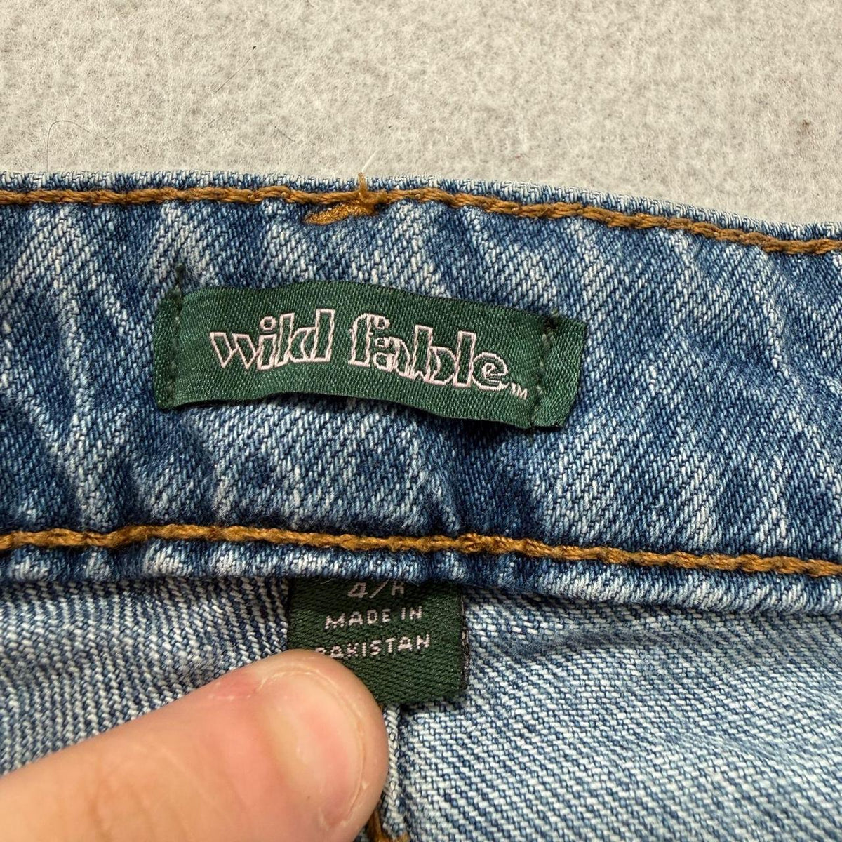 Vintage Y2K 2000's Faded Open Leg Distressed Jeans