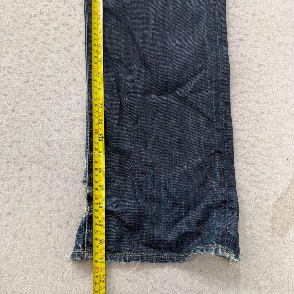 Vintage Y2K 2000's Lucky Brand Dark Wash Open Leg Jeans