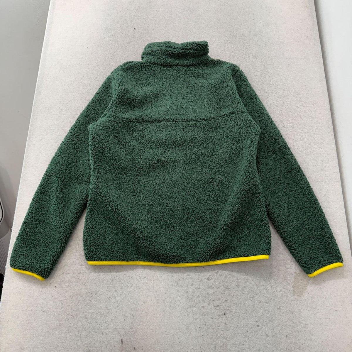 Vintage Y2K 2000's Columbia Forest Green Boxy Graphic Fleece Jacket