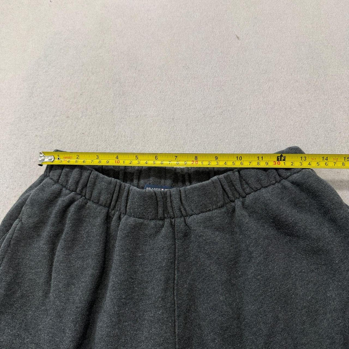 Vintage Y2K 2000's Brandy Melville Charcoal Grey Baggy Sweatpants