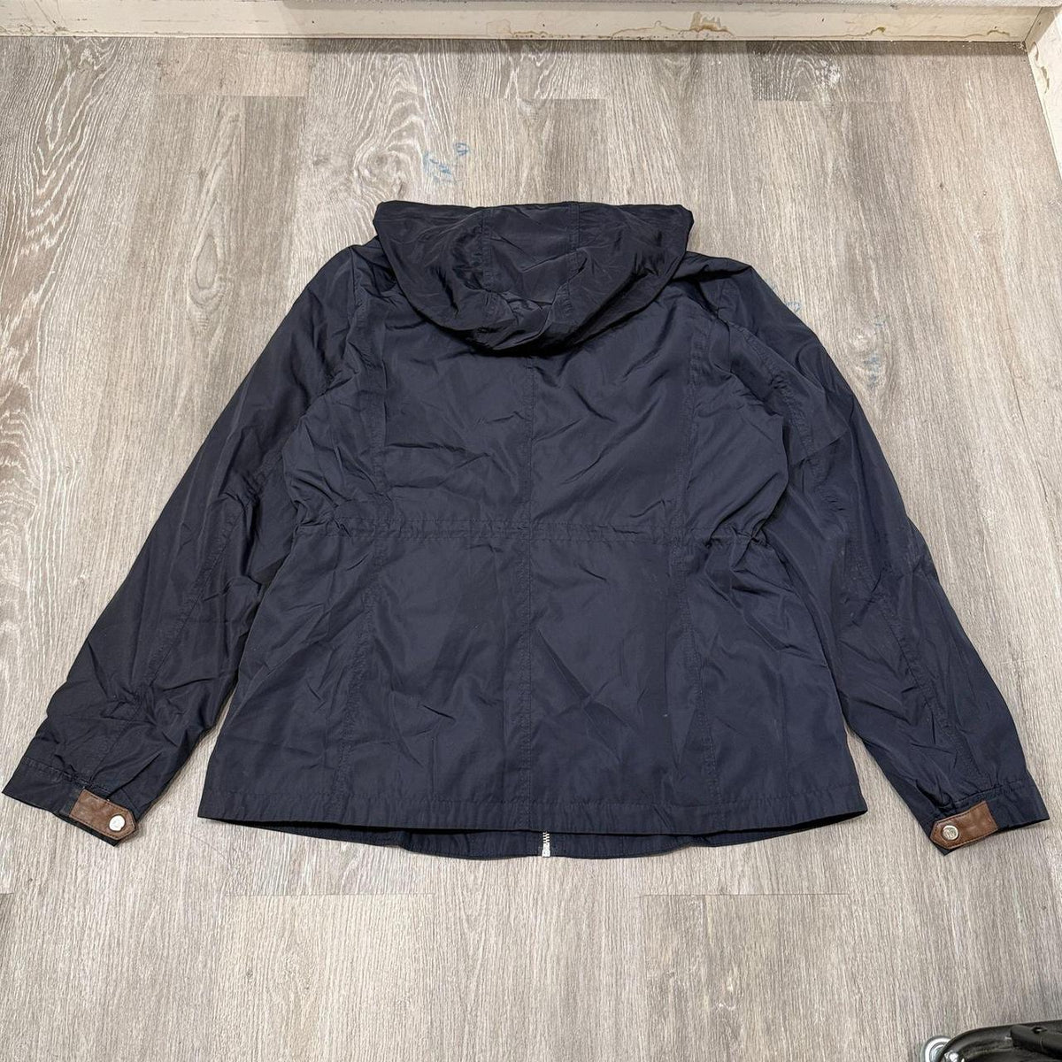 Vintage Y2K 2000's Women's Lauren Ralph Lauren Navy Oversized Puffer Jacket