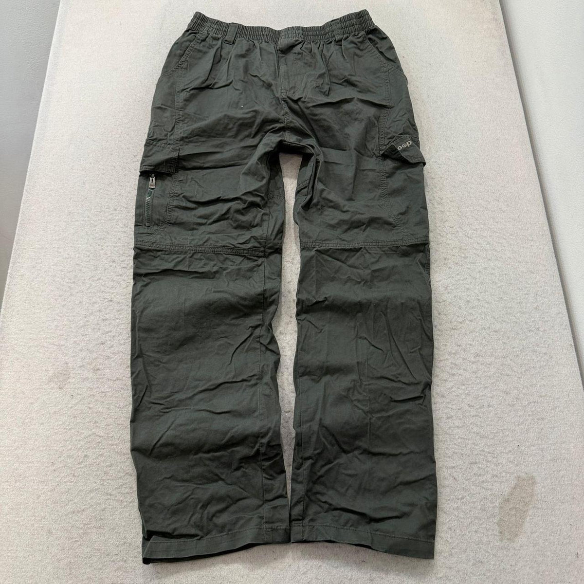Vintage Y2K 2000's Olive Green Baggy Cargo Pants