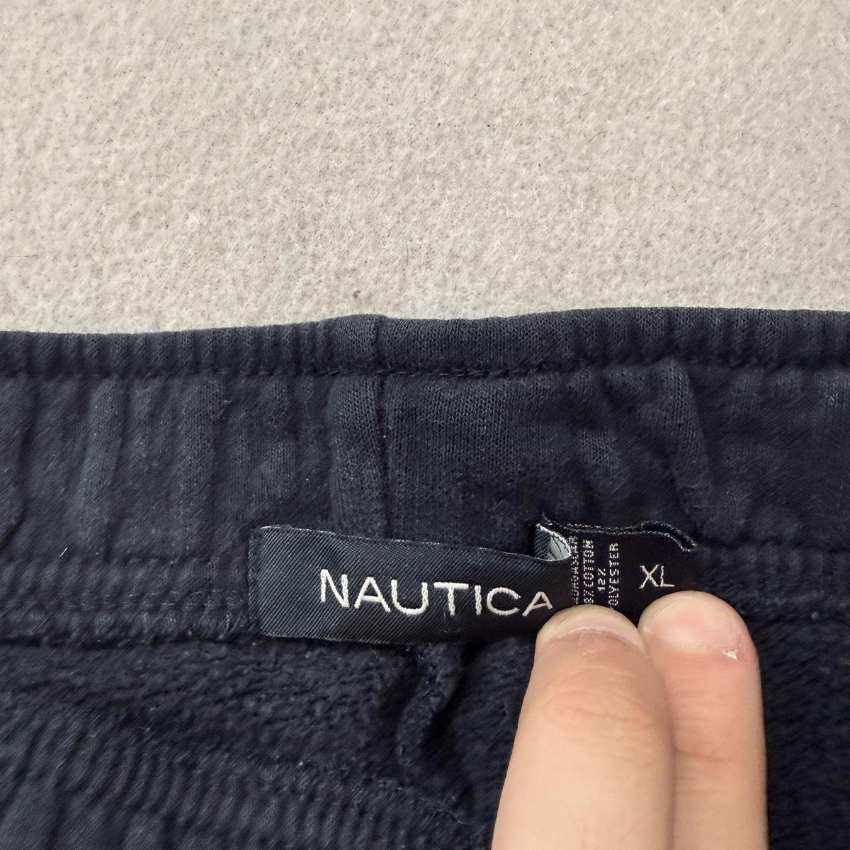 Vintage Y2K 2000's Nautica Navy Baggy Track Pants