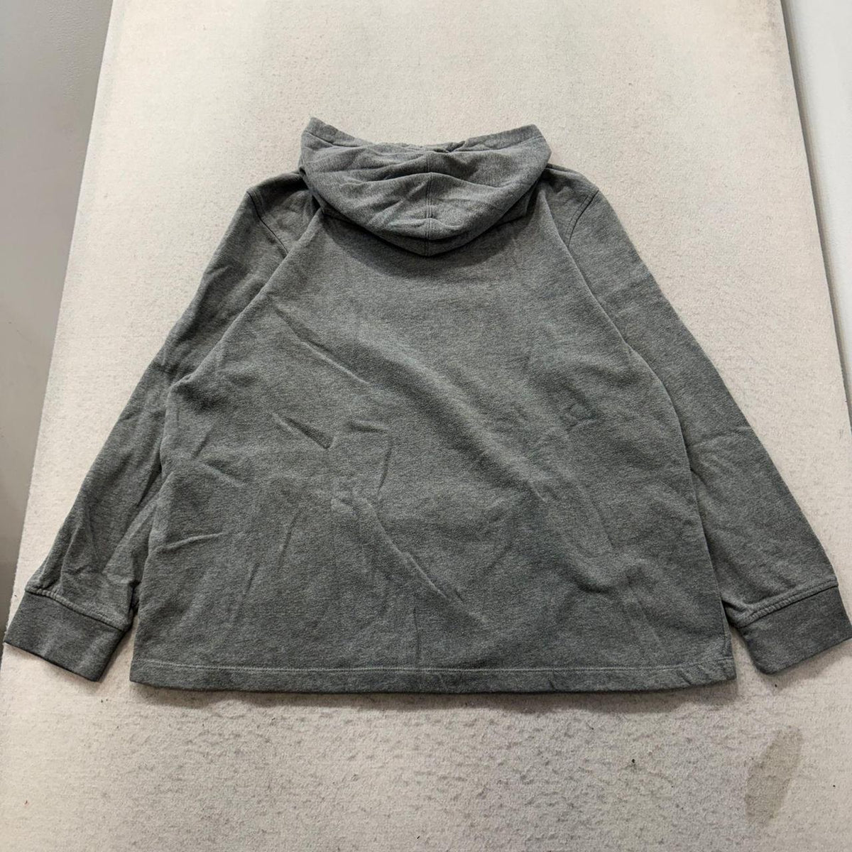 Vintage Y2K 2000's Fox Racing Grey Graphic Spellout Oversized Hoodie