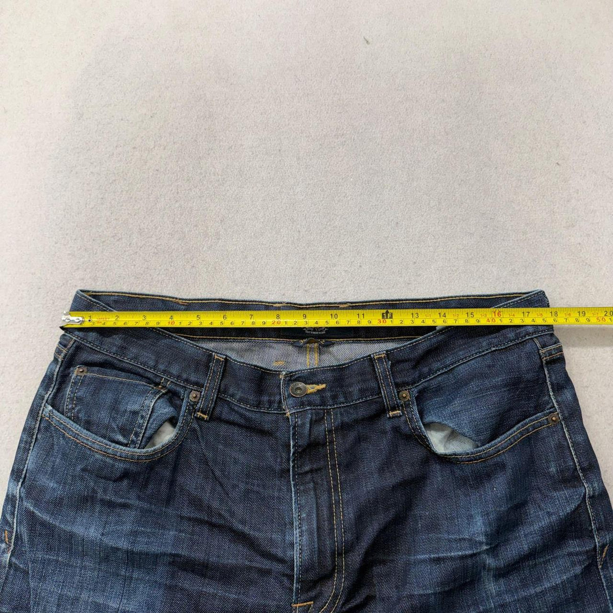 Vintage Y2K 2000's Lucky Brand Dark Wash Open Leg Jeans