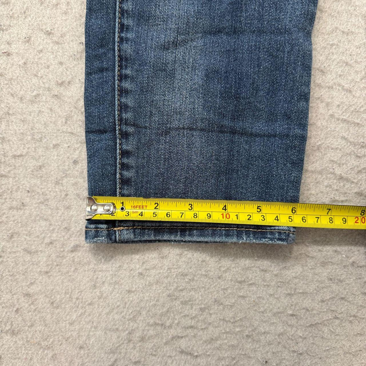 Vintage Y2K 2000's Anthropologie Faded Distressed Jeans