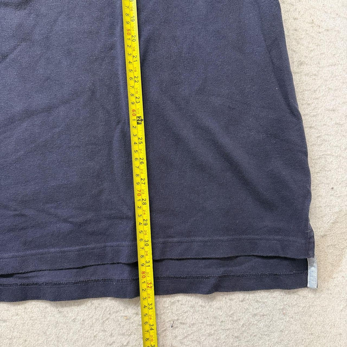Vintage Y2K 2000's Tommy Hilfiger Navy Oversized Polo Shirt