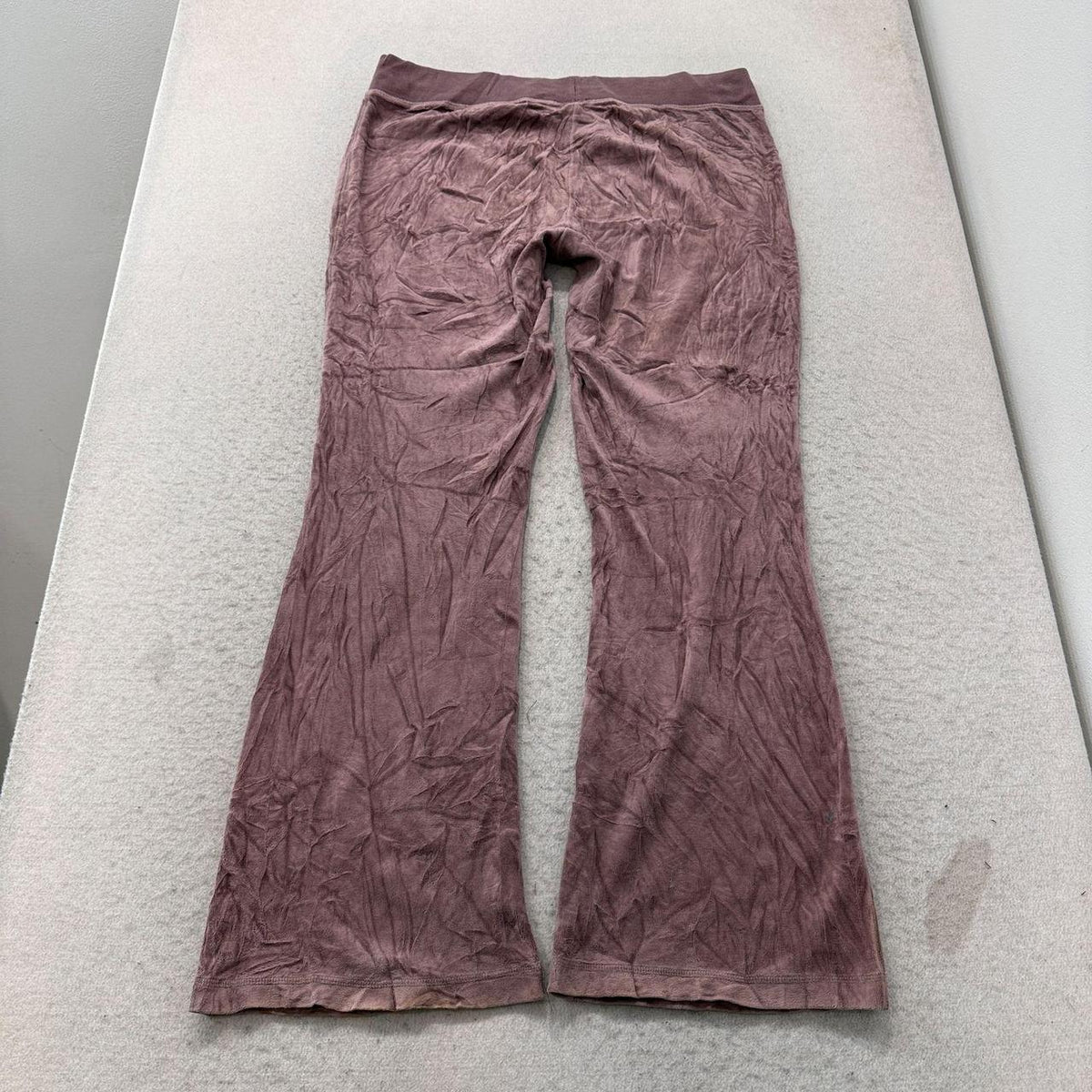 Vintage Y2K 2000's Juicy Couture Mauve Baggy Velour Track Pants
