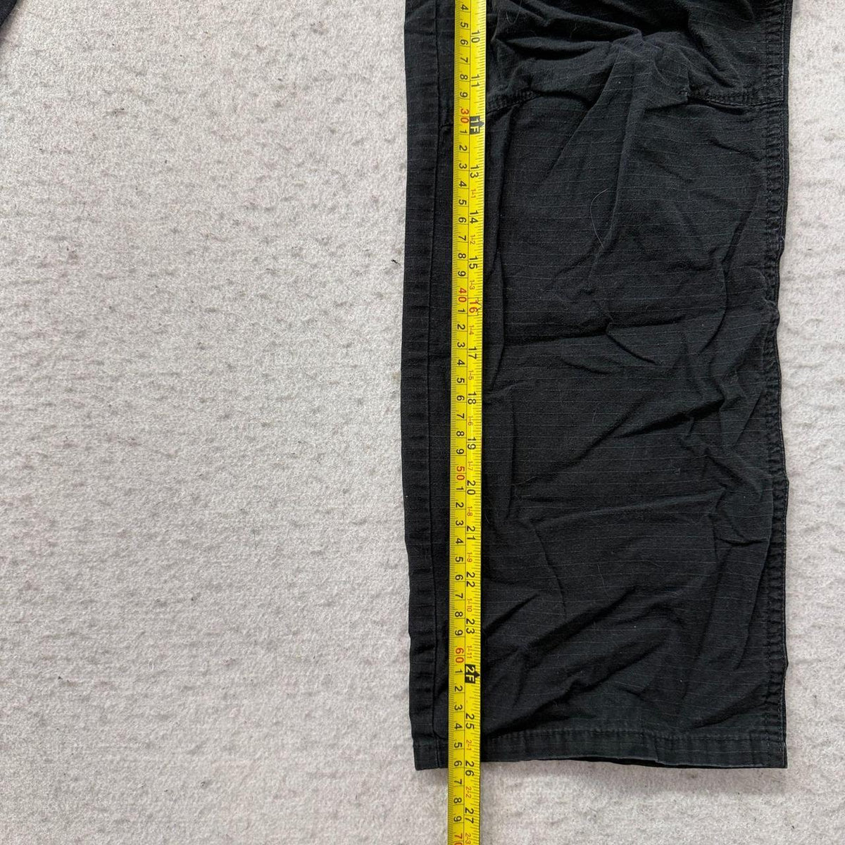 Vintage Y2K 2000's Black Baggy Cargo Pants
