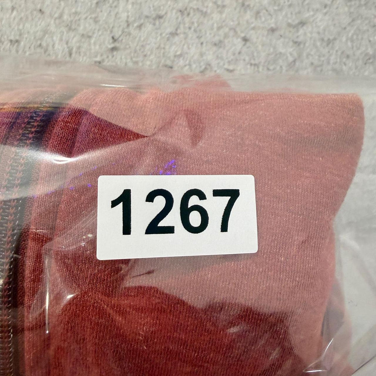 Vintage Y2K 2000's L.L.Bean Red Heather Faded Quarter Zip Pullover