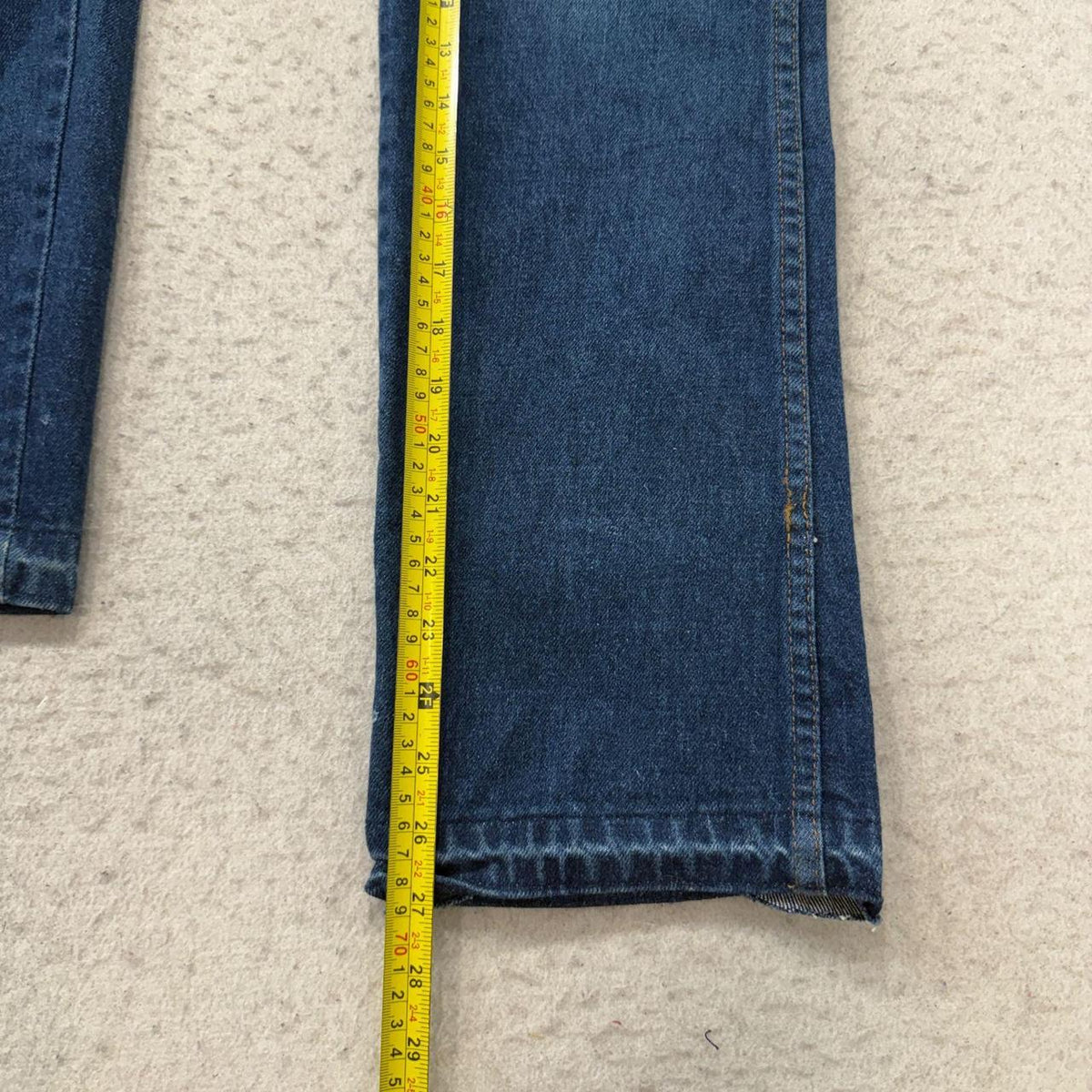 Vintage 90s Women's Rustler Faded Open Leg Jeans