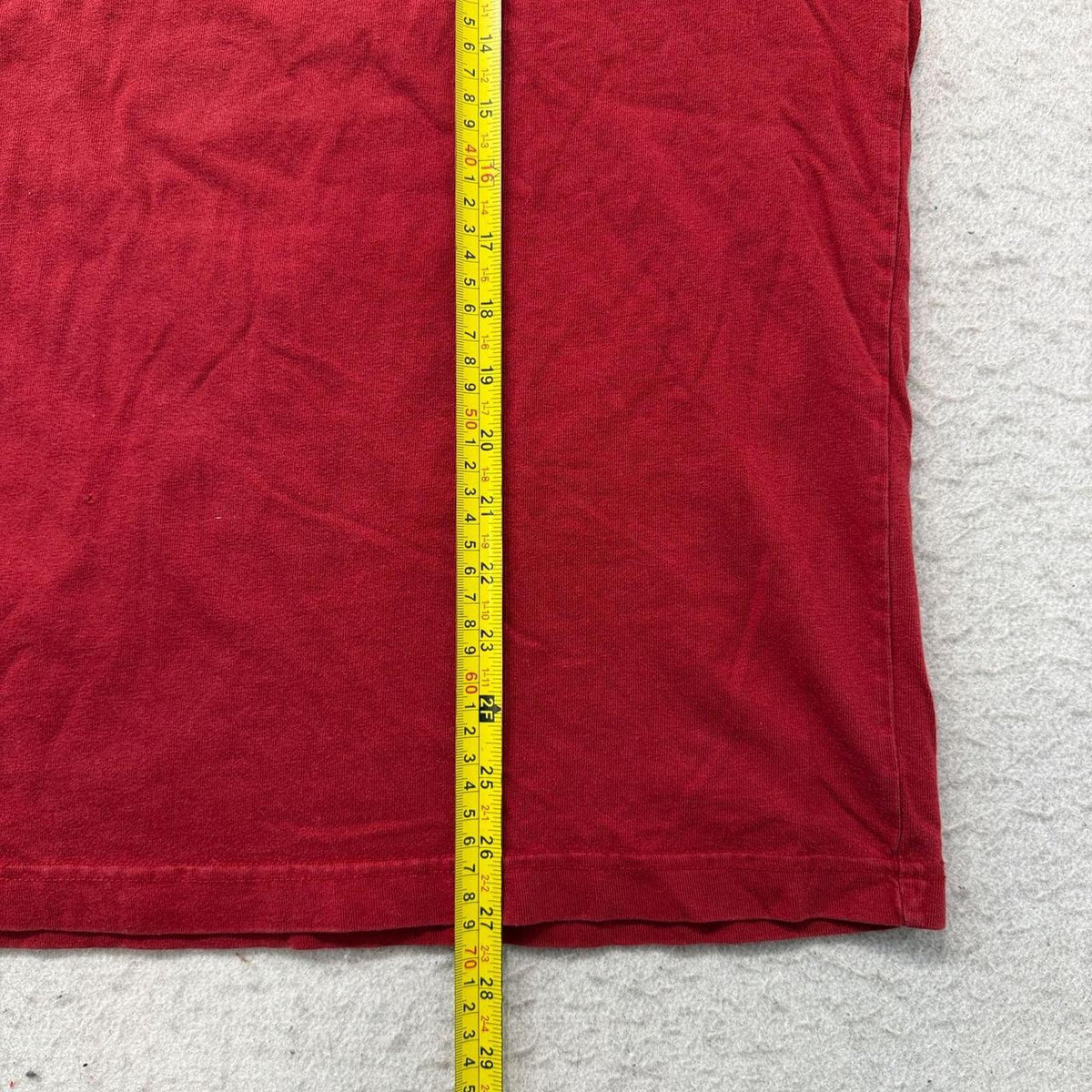 Vintage Y2K 2000's Abercrombie & Fitch Red Long Sleeve Tee