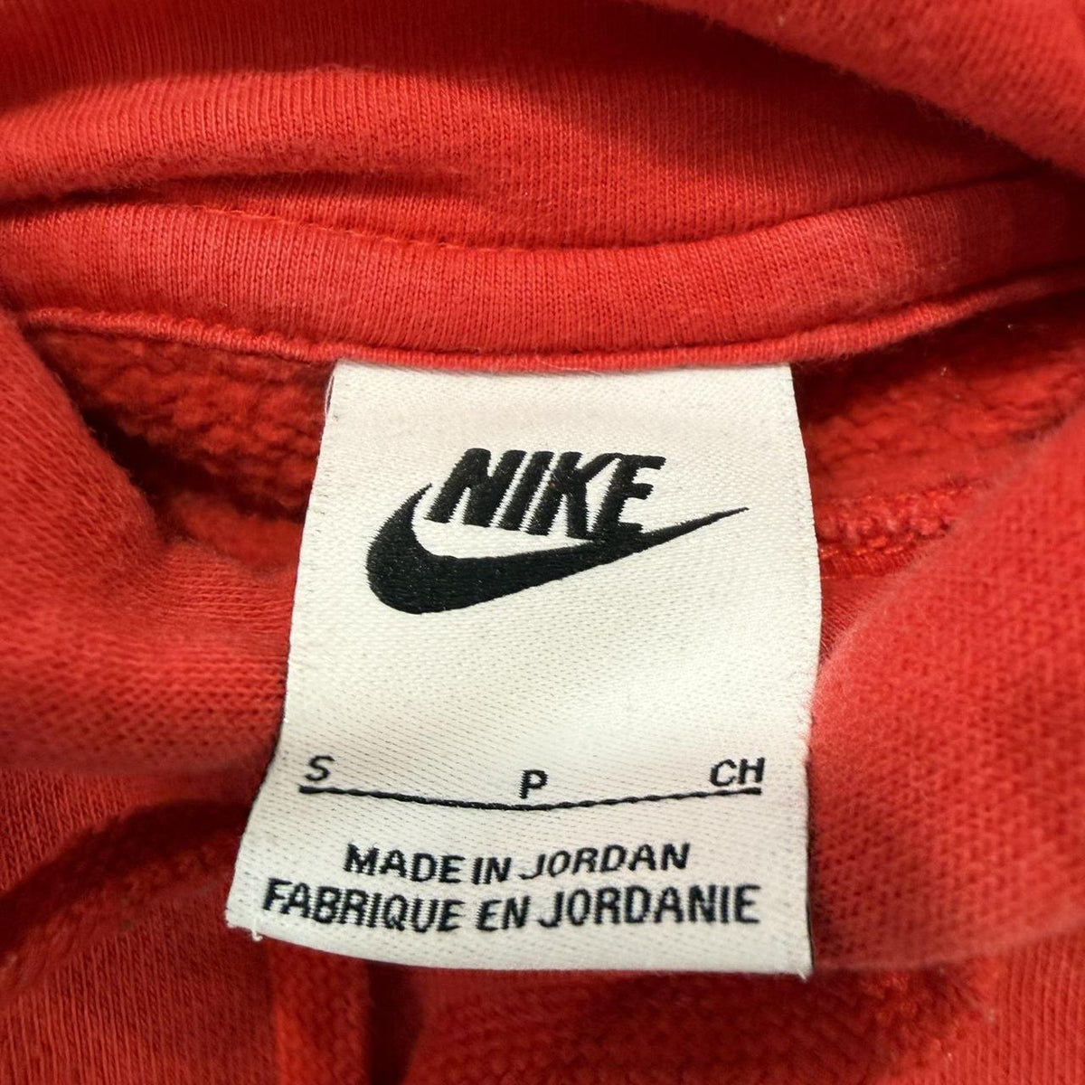 Vintage Y2K 2000's Nike Red Oversized Scotland Rugby Hoodie